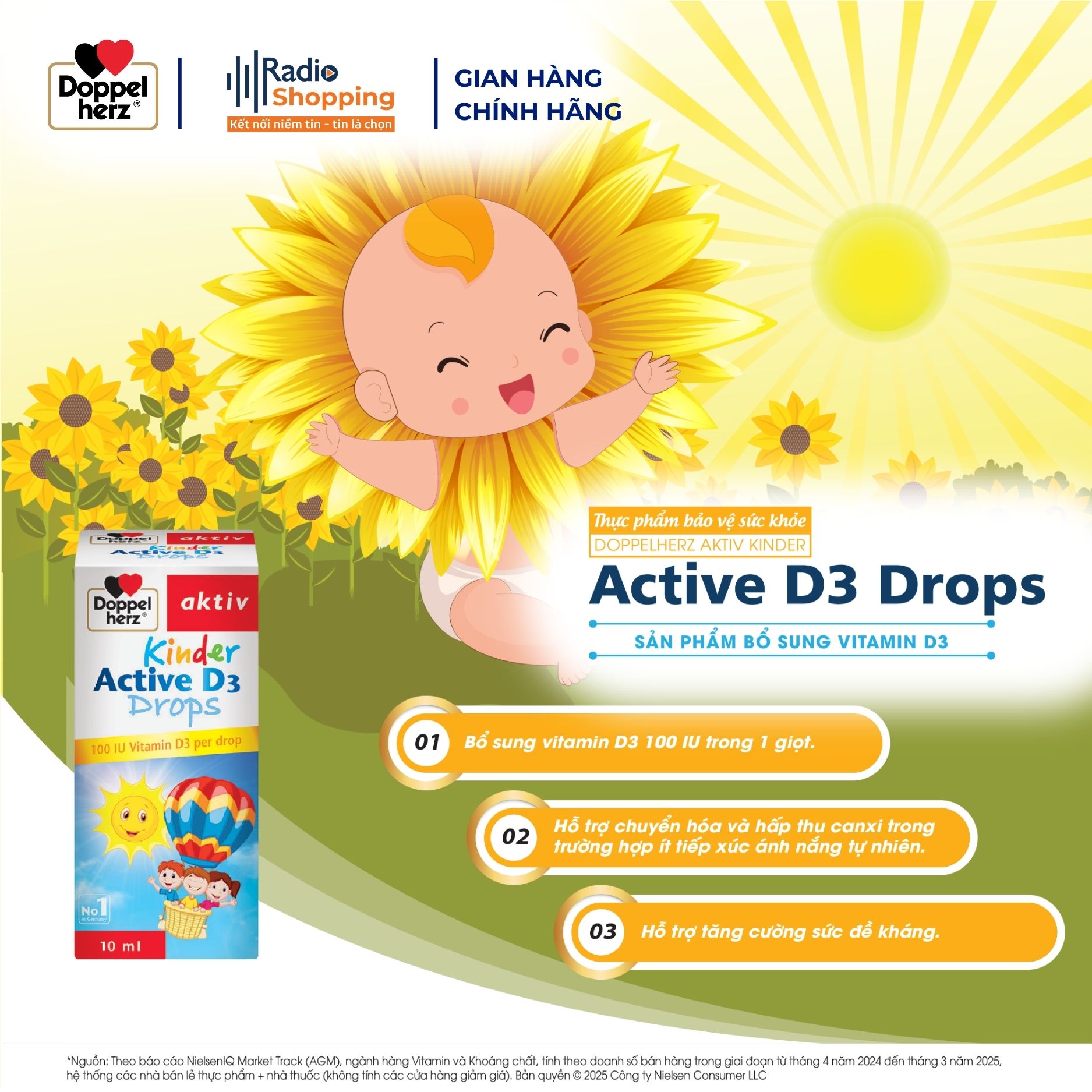 TPBVSK Doppelherz Aktiv Kinder Active D3 Drops